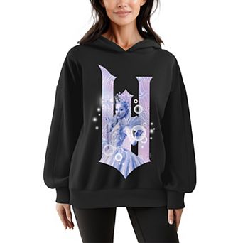 Women's Wicked For Good Glinda Oversized Fleece Hoodie Sweatshirt