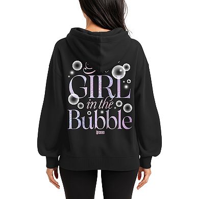 Women's Wicked For Good Glinda Oversized Fleece Hoodie Sweatshirt
