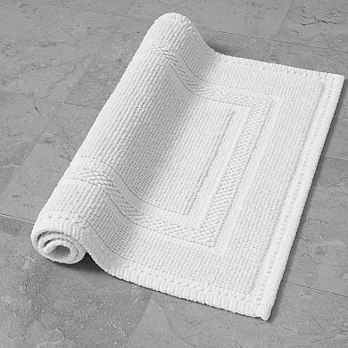 Jean Pierre New York Stonewash Racetrack Cotton Bath Rug