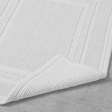 Jean Pierre New York Stonewash Racetrack Cotton Bath Rug
