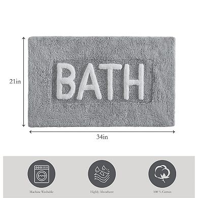 Jean Pierre New York Novelty Cotton Bath Rug