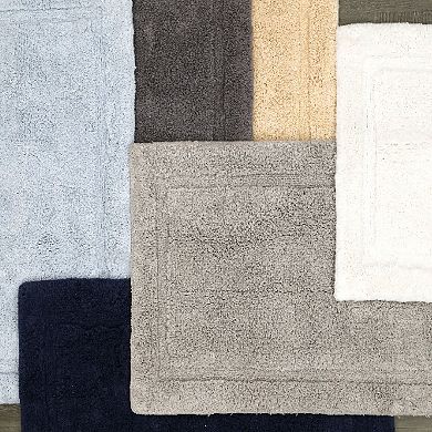 Jean Pierre New York Lydia Border Plush Bath Mat