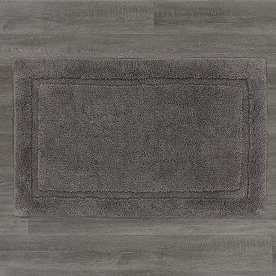 Jean Pierre New York Lydia Border Plush Bath Mat