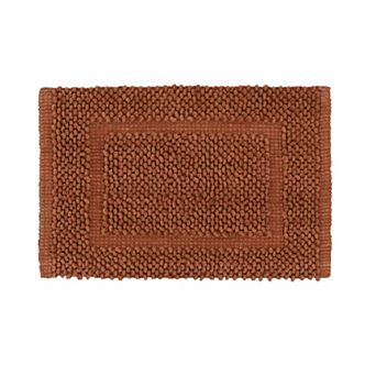 Jean Pierre New York Sophie Border Textured Cotton Bath Mat