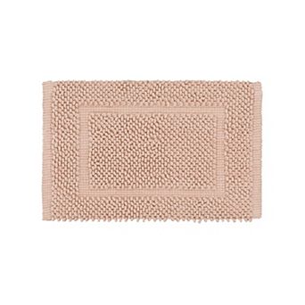 Jean Pierre New York Sophie Border Textured Cotton Bath Mat