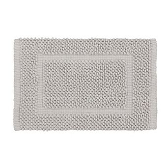 Jean Pierre New York Sophie Border Textured Cotton Bath Mat