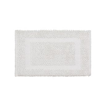 Jean Pierre New York Sophie Border Textured Cotton Bath Mat
