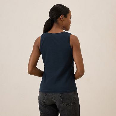 Luxe Stretch Jersey Tank