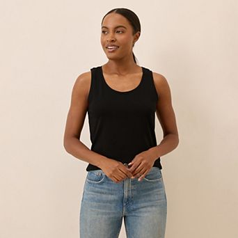 Luxe Stretch Jersey Tank