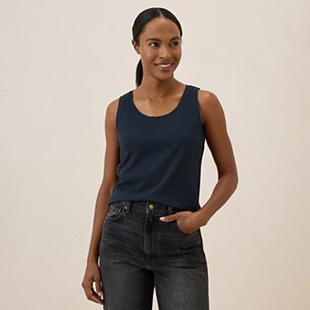 Luxe Stretch Jersey Tank