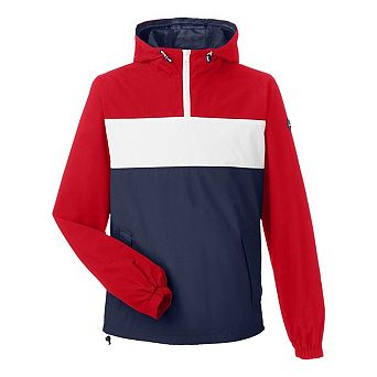 Nautica Windward Anorak Hooded Quarter-Zip Jacket