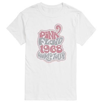 Big & Tall Pink Floyd Groovy Retro Graphic Tee