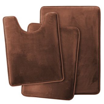 Ultra Soft Non-Slip Plush Memory Foam Bath Rug Collection