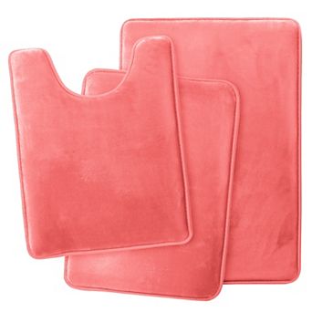 Ultra Soft Non-Slip Plush Memory Foam Bath Rug Collection