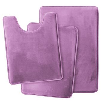 Ultra Soft Non-Slip Plush Memory Foam Bath Rug Collection