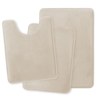 Ultra Soft Non-Slip Plush Memory Foam Bath Rug Collection