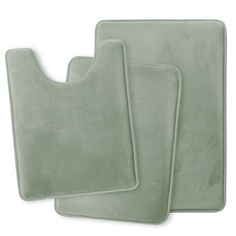 Ultra Soft Non-Slip Plush Memory Foam Bath Rug Collection