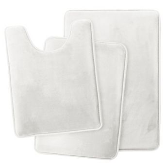 Ultra Soft Non-Slip Plush Memory Foam Bath Rug Collection