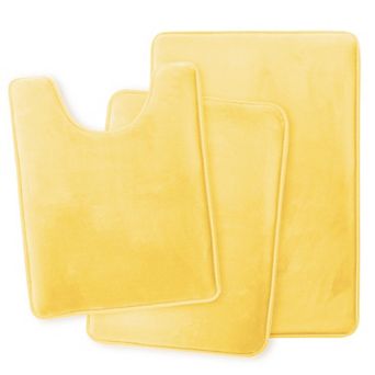 Ultra Soft Non-Slip Plush Memory Foam Bath Rug Collection