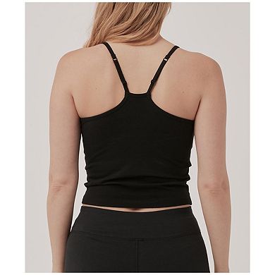 Organic Everyday Shelf Bra Cropped Camisole 3-pack