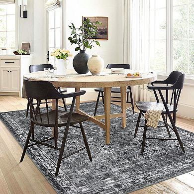 Area Rug Boho Runners Soft Dining Room Carpet Non-Slip Throw Large Rugs for Bedroom Indoor