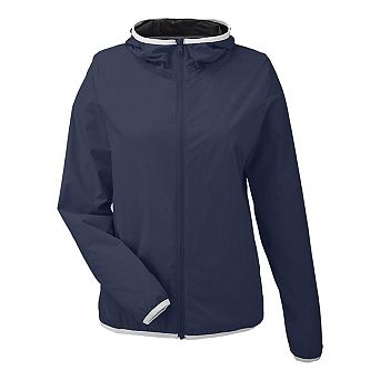 Nautica Women's Stillwater Hooded Windbreaker