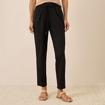 The Jess Roll-Up Pant In Midweight Twill