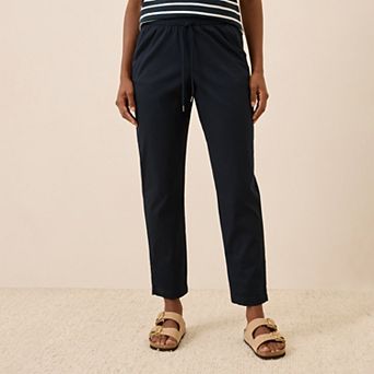 The Jess Roll-Up Pant In Midweight Twill