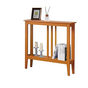 Kings Brand Furniture Entryway Table - Narrow Console Table - Console Table with Storage