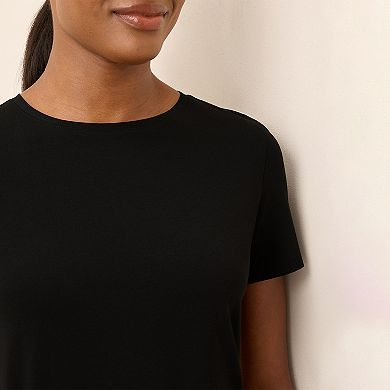 Luxe Stretch Jersey Slim Tee