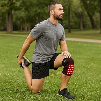 Pursonic Red Light Therapy Knee Pad Targeted Relief for Knee Pain, Stiffness & Recovery