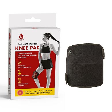 Pursonic Red Light Therapy Knee Pad Targeted Relief for Knee Pain, Stiffness & Recovery