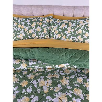 BrylaneHome BH Studio Scalloped Hem Bedspread