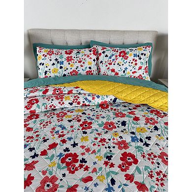 BrylaneHome BH Studio Scalloped Hem Bedspread