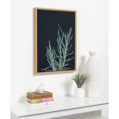 Sylvie Succulent 16 Framed Canvas by F2Images 18 in. x 24 in.