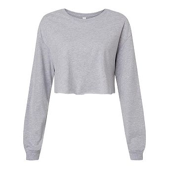 BELLA + CANVAS FWD Fashion Women´s Crop Long Sleeve Tee