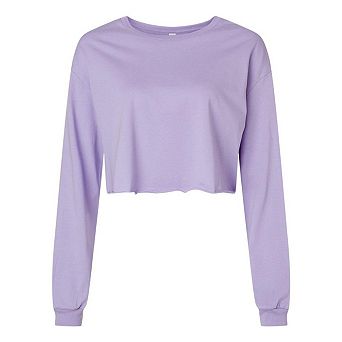 BELLA + CANVAS FWD Fashion Women´s Crop Long Sleeve Tee