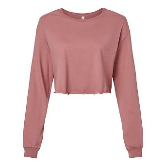 BELLA + CANVAS FWD Fashion Women´s Crop Long Sleeve Tee