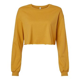 BELLA + CANVAS FWD Fashion Women´s Crop Long Sleeve Tee