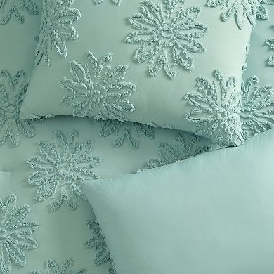 Bearpaw Carmen Floral Tufted Comforter Set with Shams