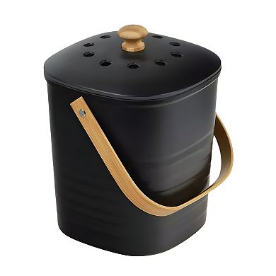 Kitchen Compost Bin 1 Gallon Capacity 2 Pcs