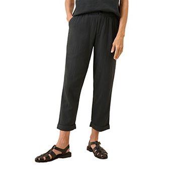 Coastal Double Gauze Rolled Cuff Pant