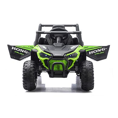 Whisen 12V Kids Electric Ride-On UTV Car with Remote Control
