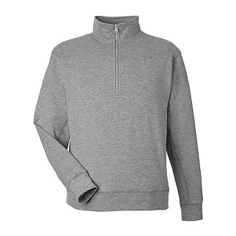 J. America Electric Fleece Quarter-Zip Sweatshirt