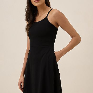 Fit & Flare Midi Dress