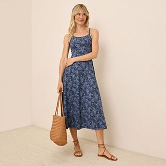 Fit & Flare Midi Dress