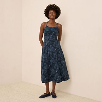 Fit & Flare Midi Dress