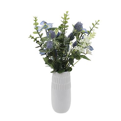 Everyday Decor Artificial Botanical & Eucalyptus Stack Arrangement
