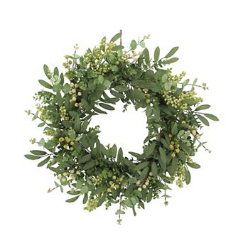 Everyday Decor Mixed Berries & Greenery Artificial Wreath