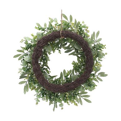 Everyday Decor Mixed Berries & Greenery Artificial Wreath